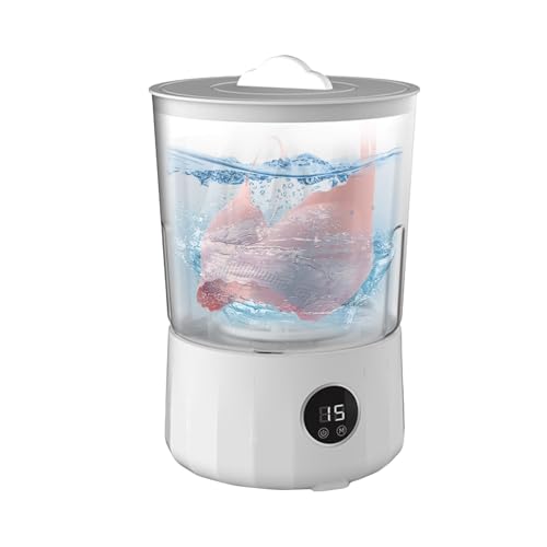Mini lavadora portátil de 1,5 l para calcetines que evita lavar la ropa a mano