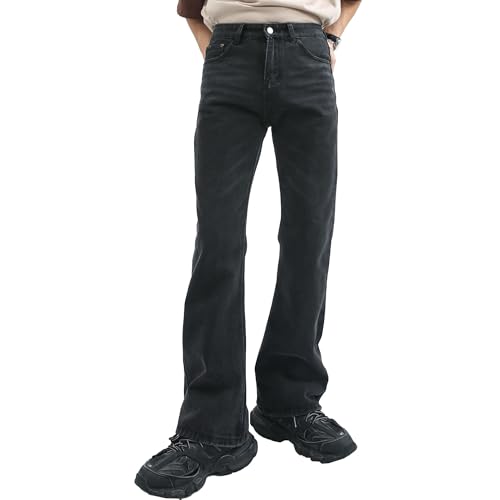 Mens Vintage Leg Disco Jeans Vintage Bell Bottom Men Denim Pants Stretch Retro Bell Flared 70s Jean Pants product thumbnail 13