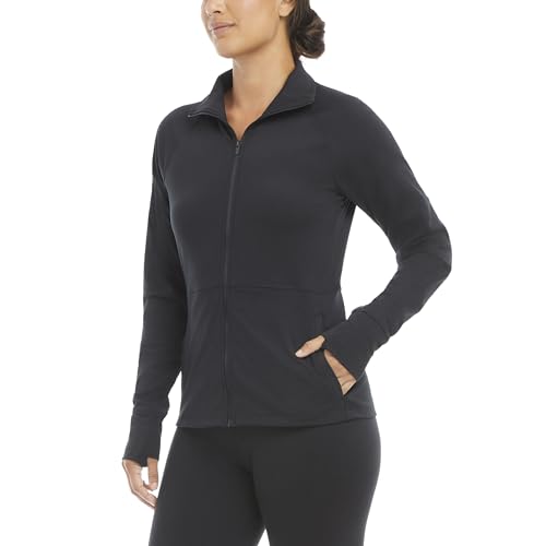 Jockey Women's Full Zip Active Yoga Jacket2