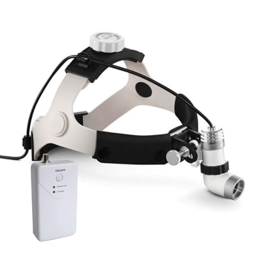 Lampe frontale chirurgicale 3W sans fil à lumière froide stable