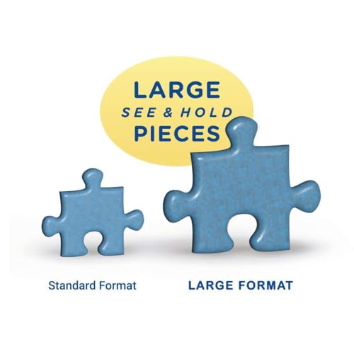 Ravensburger Cozy Boho Studio 500 Piece Large Format Jigsaw Puzzle for Adults - 12001025 - Easy to See & Easy to Hold Large Pieces Fit Together Perfectly