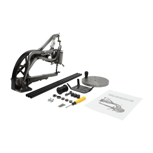 Máquina de reparación de zapatos, manual para reparación de zapatos, máquina de coser Cobbler, dirección ajustable 360°, reparación de zapatos, máquina de coser manual, máquina de coser de cuero para