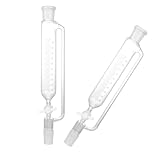 PHENOFICE Glass Cylindrical Separatory Funnel with PTFE Piston for Laboratory Liquid Separation Design for Efficient Density-Based Separation for Science Labs Teaching and Industrial Use