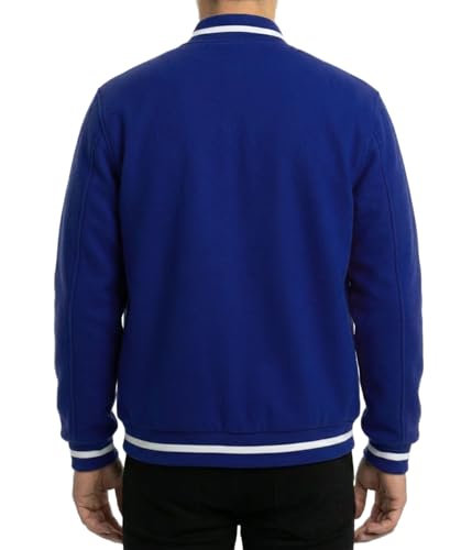 Image of Decrum Varsity Jacket Men - Casual High School Baseball Letterman Style Mens Bomber Jackets