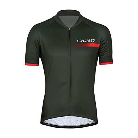 Sundried Men's Grey Short Sleeve Cycle Jersey Cover