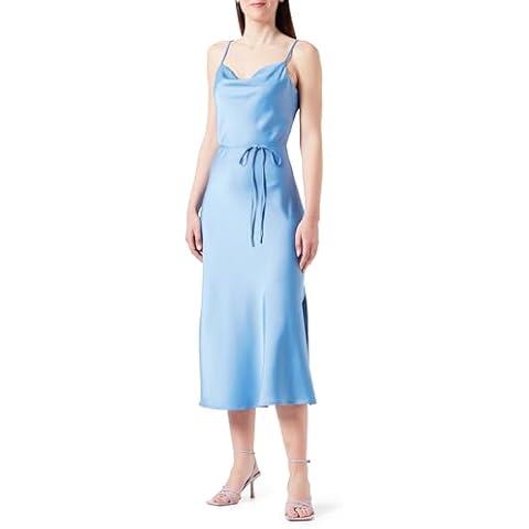 YAS Yasthea Robe Longue Bleu Cover