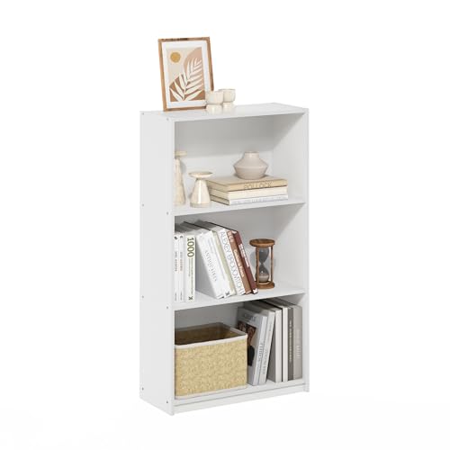 Furinno Basic Estantería Moderna De 3 Niveles