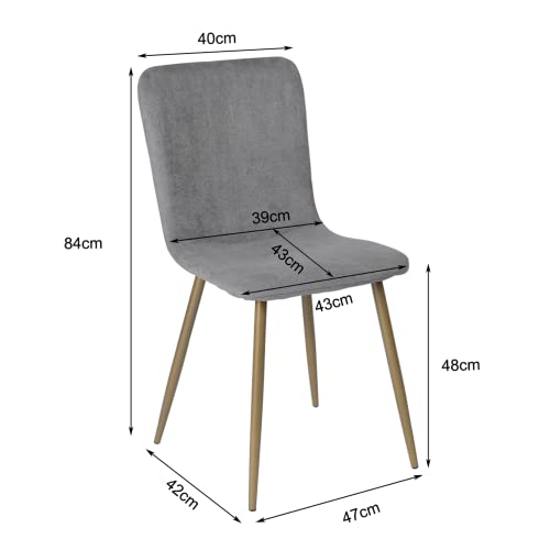 La mejor comparación de Comedor 4 sillas gris que puedes comprar esta semana. 12 Imagen adicional