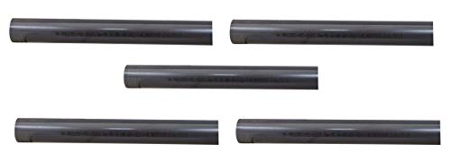 well2wellness® PVC Pipe 50 mm PVC Pressure Pipe 50 mm 10 Bar 5 x 1 m