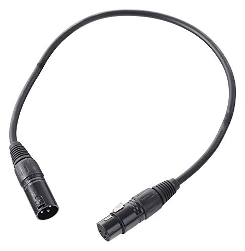 Pronomic Stage XFXM-Blue-0.5 Cable de micrófono XLR 0,5 m negro Cover