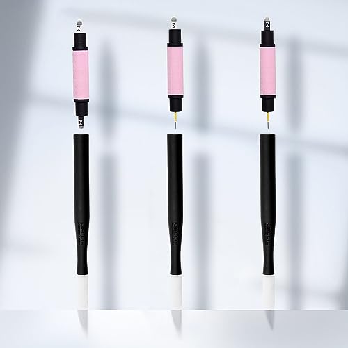 Mellie Microblading 2IN1DUAL Ack Of 10 Mellie Microblading Disposable Pen 2 In 1 - Sterilized Blade & Shade - Comfortable Silicone Grip With Pigment Sponge Microblade Best Eyebrow Supplies Kit thumb #8