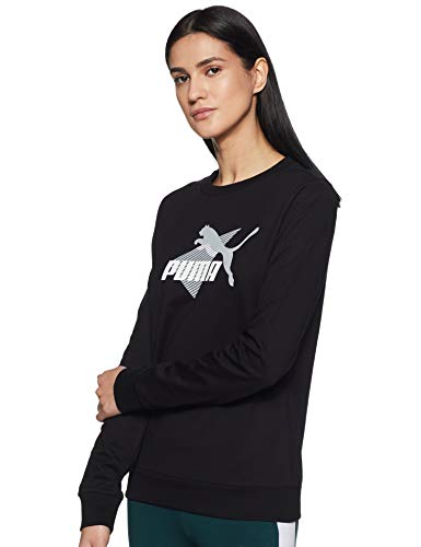 Image of PUMA Women's Cotton Crew Neck Sweatshirt