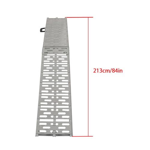 Kit de 2 rampas plegables de aluminio 7.5FT 1500lbs miniatura 5