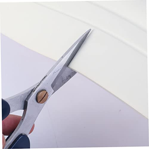 Rodapié flexible de vinilo blanco de 4 pulgadas y 5 metros, base autoadhesiva para pared de hogar 6
