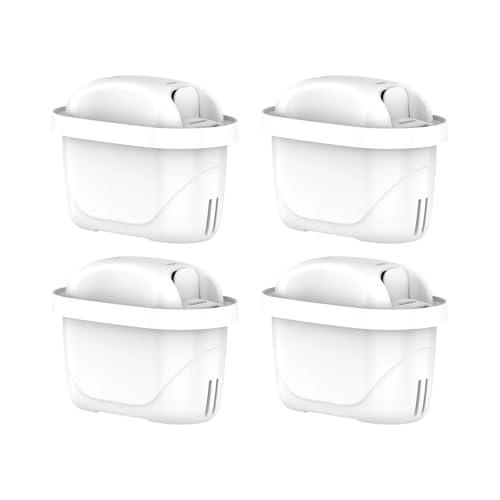 Cartuchos De Filtro Agua Compatibles Con Brita Maxtra+ Plus, Pro, Mavea+, Style Y Marella(4pcs)