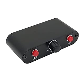 2-Way RCA Stereo Audio Switch Input Signal Source Switcher Selector Splitter Box（2 in 1 Out / 1 in 2 Out）-RC21