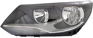 For Volkswagen Tiguan 2012-2017 Headlight Assembly Halogen Driver Side (DOT Certified) VW2502152N