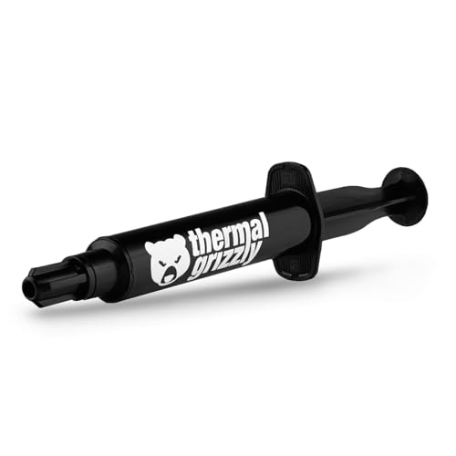 Thermal Grizzly Duronaut - 6 Gram - Enhanced Durability & High Performance Thermal Paste - for Maximum Thermal Conductivity While Overclocking CPU/GPU/PS4/PS5/Xbox