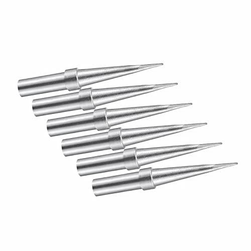 Image of Soldering Iron Tips Replacement Weller ETO Series for WE1010NA WE1010 WCC100 WES50 /51 WESD51 Soldering Station, PES51 LR21 Soldering Pen Soldering Tips (6)