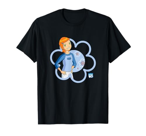 Ben 10: Alien Force Kid Gwen Tennyson Flowers Portrait T-Shirt