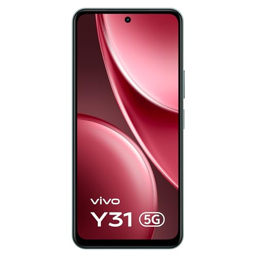 Image of vivo Y31 5G (Diamond Green, 6GB RAM, 128GB Storage) with No Cost EMI /Additional Exchange Offers