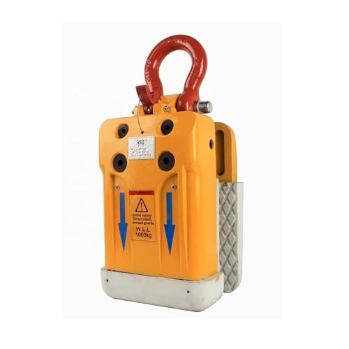 OPFVUJIKX Abrazadera de elevación for losas de Piedra, Abrazadera de Placa Vertical, Herramienta de elevación de Granito y mármol, Elevador Resistente de 1000 kg for elevación y Transporte.(20-60mm)