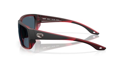 Image of Costa Del Mar Mens Tailfin Rectangular Sunglasses