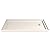 DreamLine SlimLine 36 in. D x 60 in. W x 2 3/4 in. H Right Drain Single Threshold Shower Base in Biscuit, DLT-1136602-22