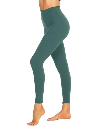 Image of ZOOSIXX High Waisted Leggings for Women Tummy Control Soft Workout Lounge Gym Pants