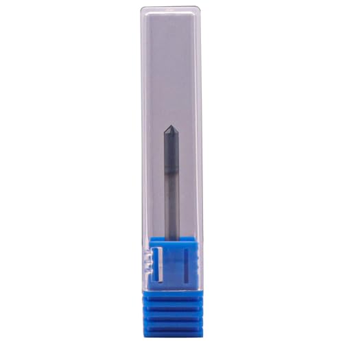 Image of BestParts High Performance 5Pcs Solid Carbide End Mill, Chamfer Mill - Double End - AlTiN Coated, 4 Flute, 90 Chamfer Angle, 1 /8 inch Cutting Diameter, 1 /8 inch Shank Diameter, 1-1 /2 inch Overall Length