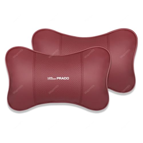 トヨタ ランドクルーザー プラド 150系 車 ヘッドレスト ネックパッド 低反発 ネックピロー 車内装飾 ランドクルーザー プラド 150系 200系 車用ヘッドレスト ネックパッド おしゃれなデザイン ヘッドレスト 1枚 ブラック 人間工学に基づいたデ