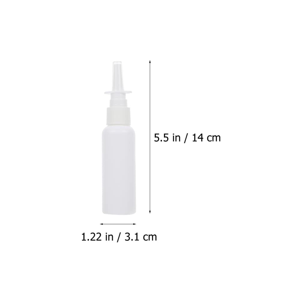 DOITOOL 10 Flaconi Spray Da Viaggio 15 Ml - Contenitori Nasali Lunghi In PP, Colore Verde - 3