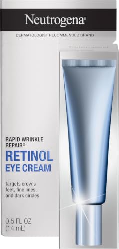 Image of Neutrogena Rapid Wrinkle Repair Retinol Eye Cream for Dark Circles,Daily Anti-Aging Under Eye Cream with Retinol & Hyaluronic Acid to Fight Fine Lines,Wrinkles,& Dark Spots,0.5 fl. oz,(Pack of 12)