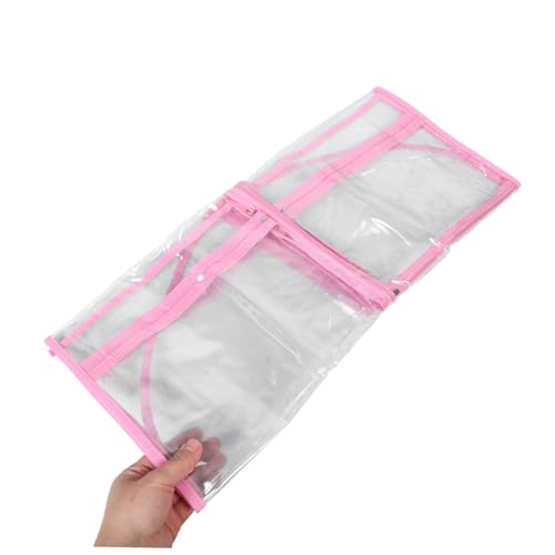 PRETYZOOM PVC Dance Garment Bag with Multiple Pockets Suit Cover for Kids for Dance Costumes and Competitions Sturdy and Lightweight for Storage4