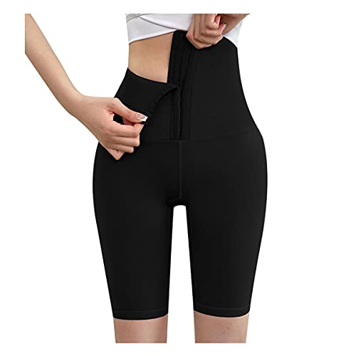 Hook Femmes Biker Court De Haute Taille Tummy Shorts Contrôle Hip Lift Athletic Pants Toreador Cover