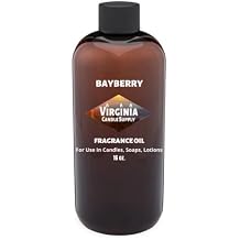 Bayberry Fragrance Oil 16 oz Bottle for Candle Making, Soap Making, Tart Making, Room Sprays, Lotions, Car Fresheners, Slime, Bath Bombs, Warmers...