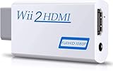 HDSUNWSTD Wii to HDMI 1080P Converter Wii2HDMI Adapter 3.5mm Audio Video Output Full HD 1080P Output