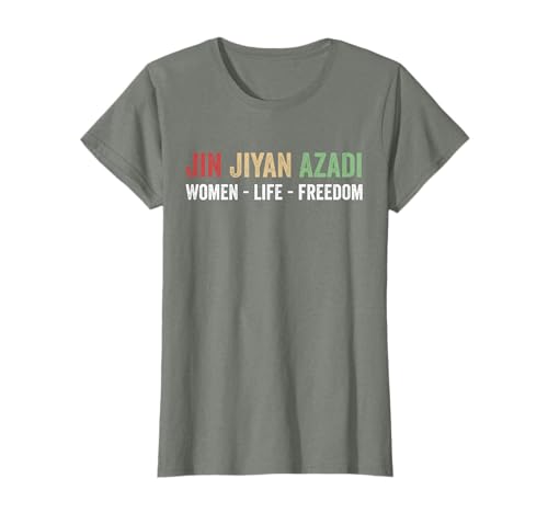 Jin Jiyan Azadi – Femmes Life Freedom – Kurdish Freedom T-Shirt