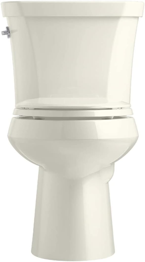 New Deal KOHLER K-4636-96 Cachet Quiet Close Toilet Seat, Biscuit, Elongated