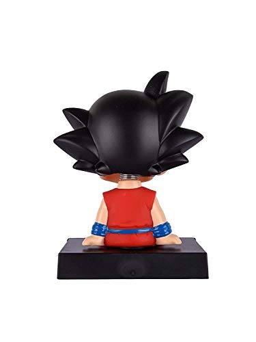 Image of Awestuffs Phone Holder Car Decoration Bobblehead Action Figure Pack of 1 (Gokuu)