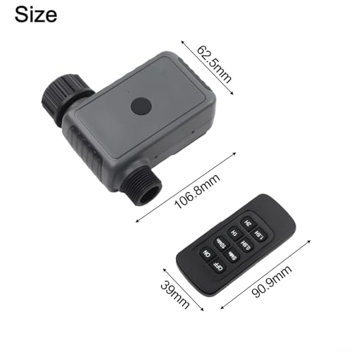 Minuteur d'irrigation intelligent lot de 2 avec programmation automatique et télécommande - 4