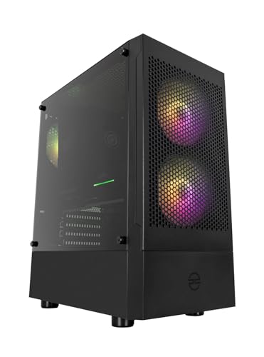 PCSpecialist Prism PC Gaming - AMD Ryzen 7 5700X 3.40 GHz 8-Core, 16 GB RAM, 8 GB GEFORCE RTX 5060, SSD 1TB M.2, Windows 11
