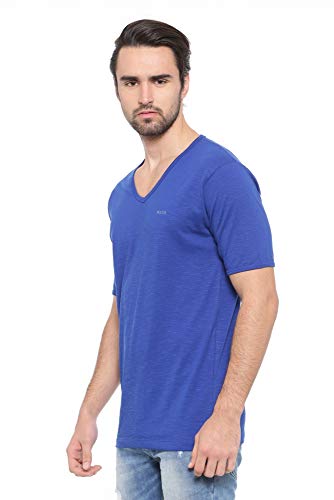 Image of SHOWOFF Men's Solid Regular T-Shirt (WTS141 RoyalBlue L)