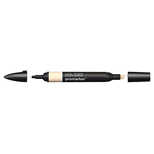 Image of Winsor & Newton Promarker, Alcohol Based Markers, Blush (O729), Double Tipped Drawing Marker for Artists, Graphic Designers, Illustrators - Chisel & Fine Twin Tip, Streak Free Coverage