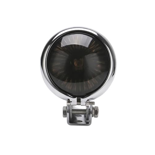 Feu stop arrière Led 12v rond pour moto rétro modifiée