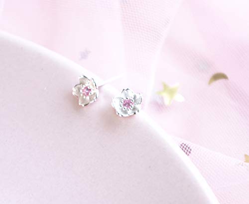 Boucles d'oreilles Sakura argent 925 Helen de Lete bijou été - 5