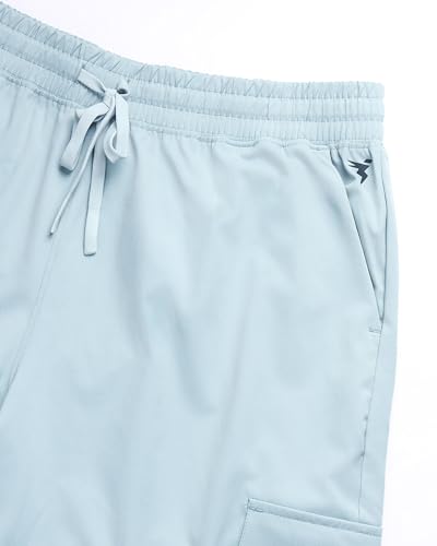 Image of TECHNOSPORT Men's Solid Slim Fit Sports Shorts TS Flexi Quick Dry Polyester Drawstring with Pockets UPF50+ for Gym Running Workout Anti Odour