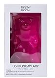 Generic Room 2 Room Pink Light-Up Gummy Bear Lamp Light 4in X 7in, BlueBear24