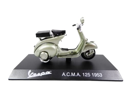 OPO 10 - Collection miniature scooter 1/18 compatible with Piaggio Vespa ACMA 125 green - 1953 - Ves0062 - Image 2