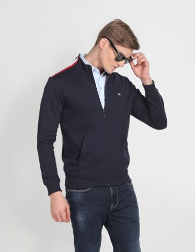 Image of Arrow Men's Cotton Classic High Neck Sweatshirt